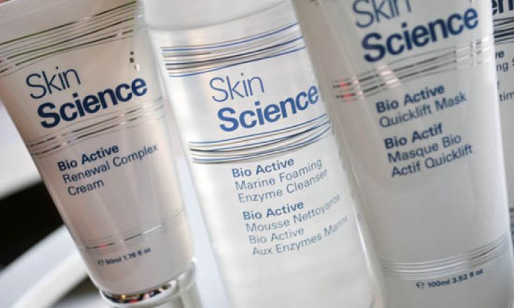 Skin Science: age management, over excitable serum and stand out cleanser