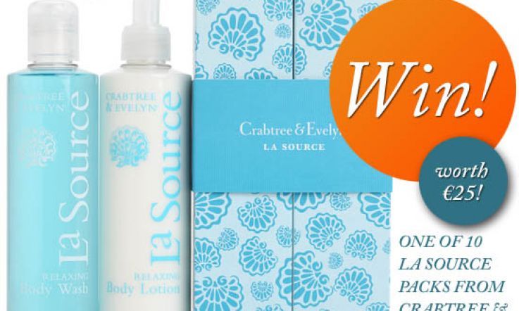 WIN! One of 10 La Source Duo Gift Sets from Crabtree and Evelyn at Kildare Village