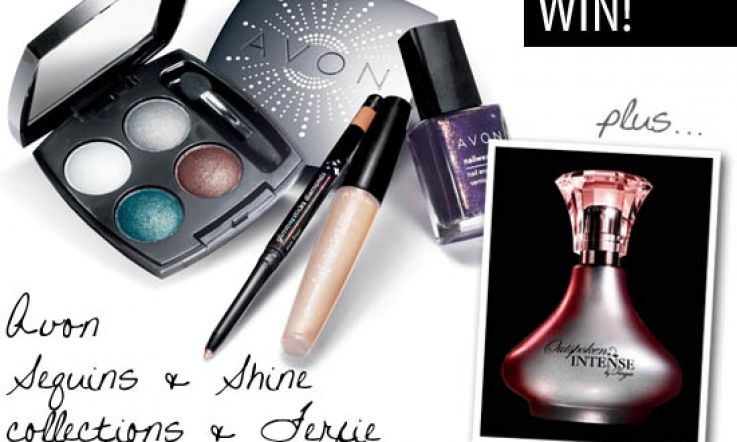 WIN! 2 Avon Sequins & Shine Collections + Fergie Outspoken Intense Perfume!