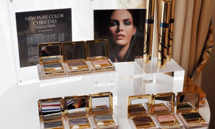 Estee Lauder Cyber Eyes Pure Color Shadows, Pictures + Swatch: SUPER Sneaky Peek of Spring 2012!