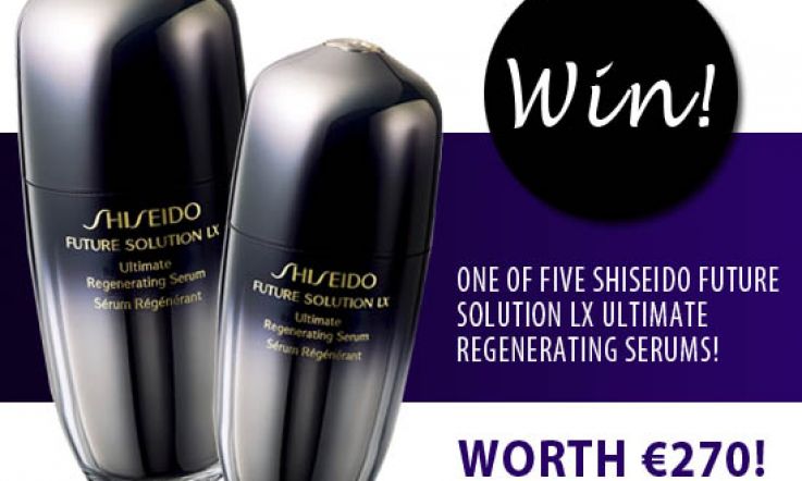 WIN! 5 Shiseido Future Solution LX Ultimate Regenerating Serums Worth OVER €1000!