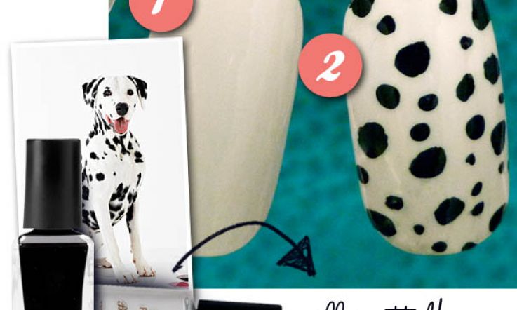 Beaut.ie How To: DIY Dalmatian print nails