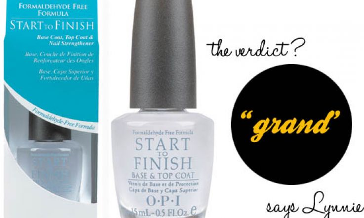 OPI Start To Finish Base & Top Coat Review: Grand