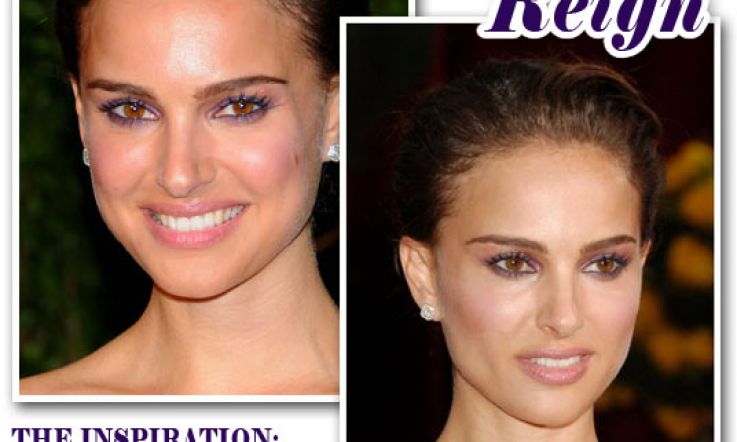 How to: Christmas Day Eyes Inspired by Natalie Portman's 2009 Oscar Look