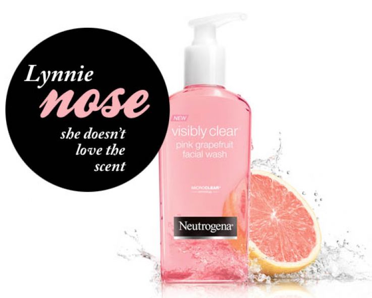 neutrogena grapefruit face wash allergic
