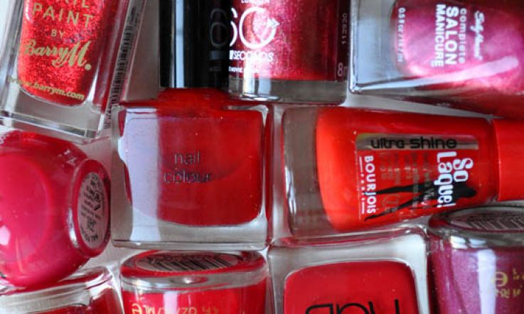 12 Ruby Reds for Perfect Christmas Nails