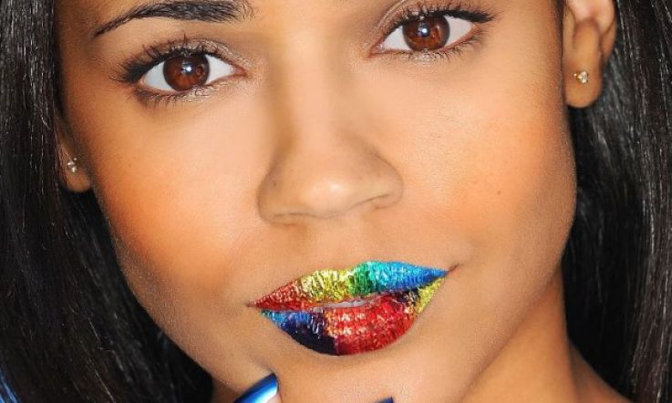 Glitzy Lips: will you be casting off your gloss for some lip tin foil?