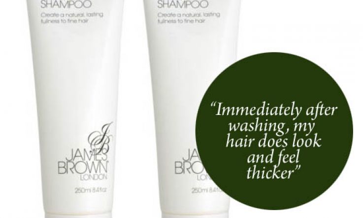 James Brown Volume Boost Shampoo: A Hair Raising Experience