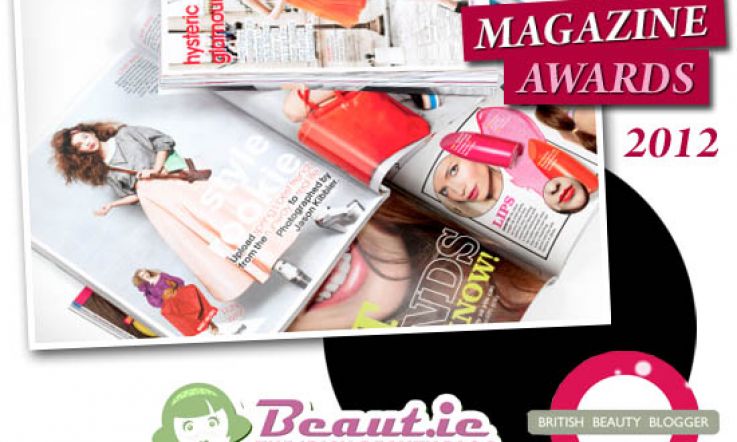 Bloggers choice Magazine Awards 2012 Winners!