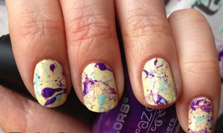 Beaut.ie How To: Art Attack Nails a la Jackson Pollock Are Fun & Surprisingly Easy!