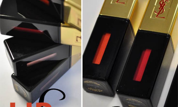 YSL Rouge Pur Couture Vernis a Levres/Glossy Stains Made me Lick My Hand (+ Pics & Swatches)