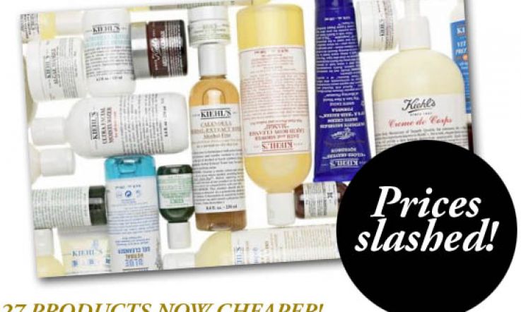 The Price is Right: Kiehl's Reduce Prices for 2012