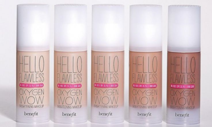 Breaking News! Benefit Hello Flawless Oxygen Wow Foundation is Incoming