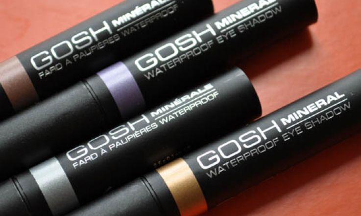 Gosh Mineral Waterproof Eyeshadows: Pictures & Swatches