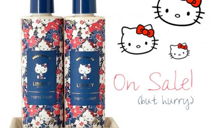 Gorgeous but Going Fast: Hello Kitty for Liberty at Boots is on Sale!