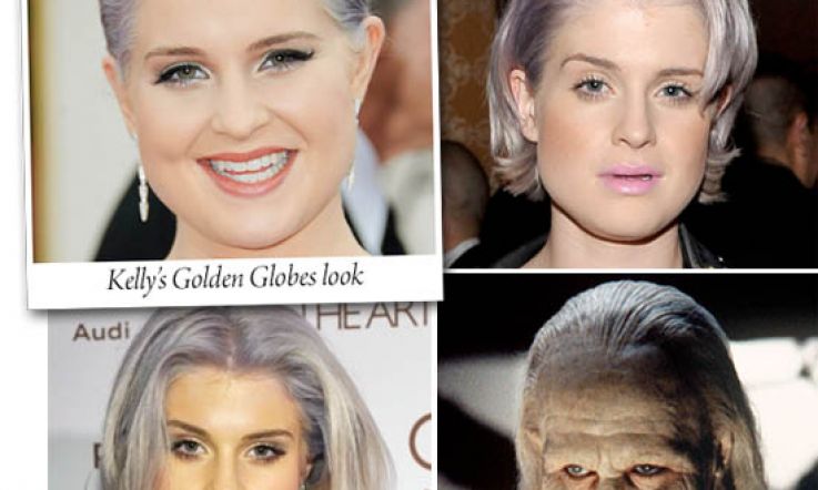 We Need to Talk About Kelly Osbourne's Granny Hair at the Golden Globes