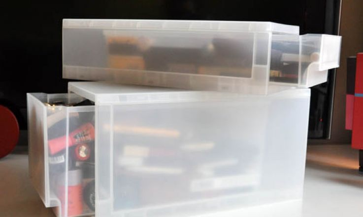 Armchair Voyeur: A Look at some of my Muji Storage & Beauty Bits
