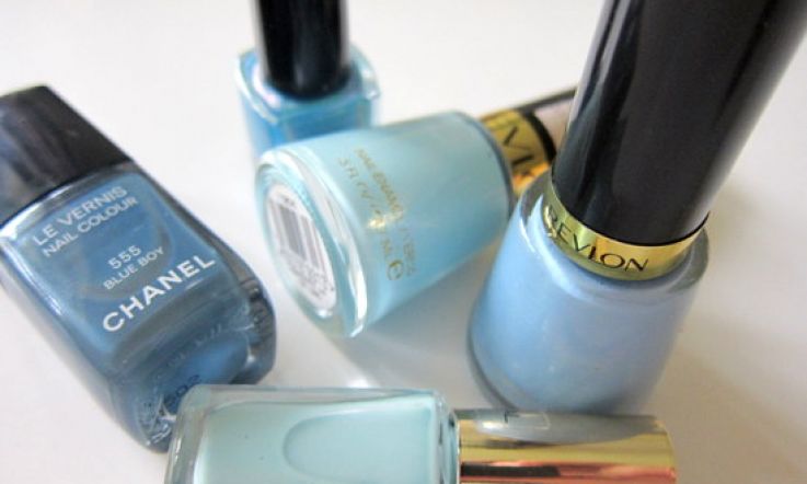 Blue Nails Still Too Cool For School! Five Fab Shades - Max Factor, Revlon, L'Oreal, Chanel
