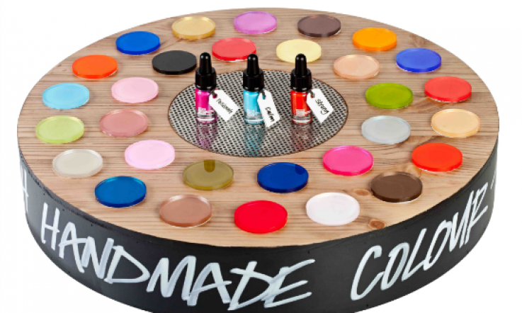 Lush Emotional Brilliance: spin the wheel for colour therapy make up. Gimmick or great idea?