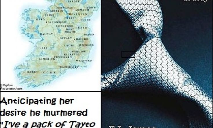Laugh out loud Irish Shades Of Grey: Knocks Fifty Into Miley's Cocked Cap