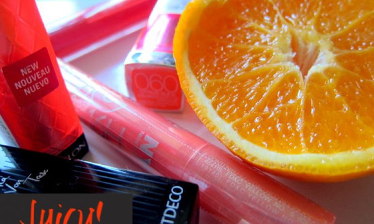 Tangerine Dream: Orange Lips For Summer From Maybelline, Revlon, ARTDECO, NYC