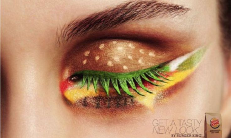 Burger King cheeseburger eyeshadow: yum or yuk?