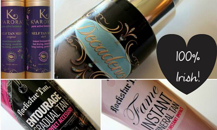 Spotlight on Natural, Organic Irish Tanning Brands: Decadence, Rockstar, Karora