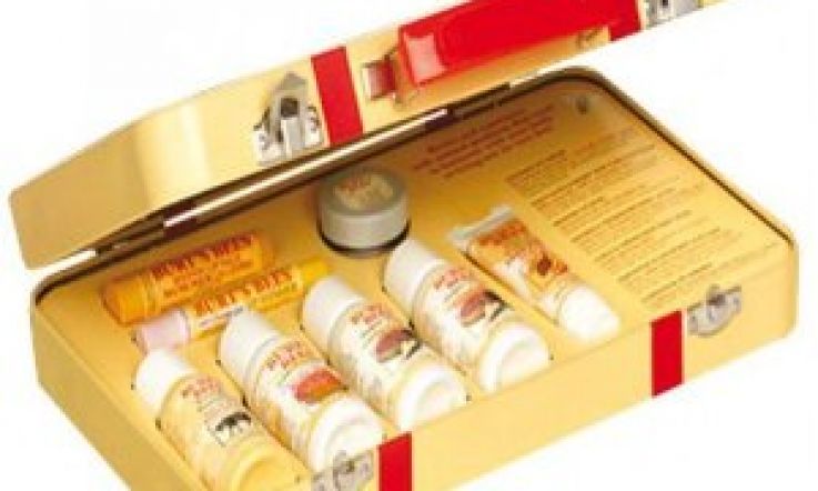 Burt's Bees Holiday suitcase tin: roadtested and reviewed