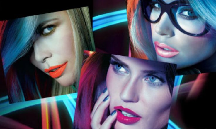 She's electric: L'Oreal Cannes brings us fluro bright glamour