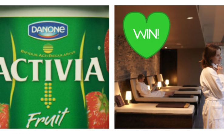 WIN! Smile Inside and Out with Danone Activia and win a Weekend at the Carton House Aveda Spa