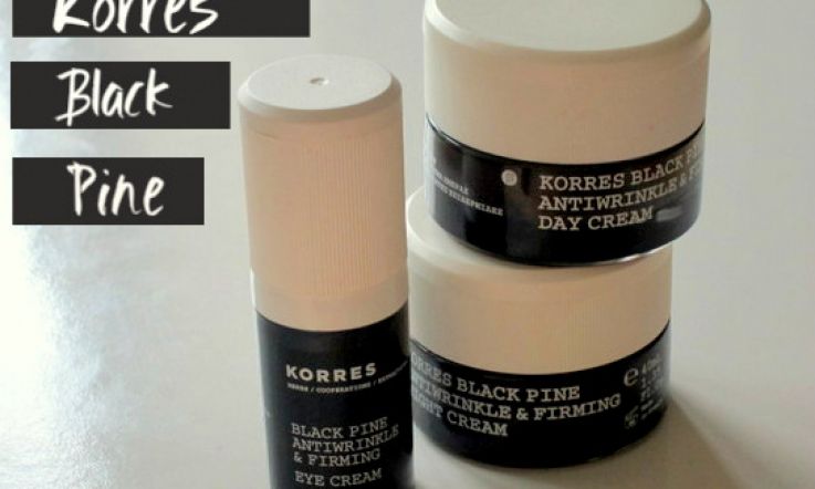 Korres Black Pine - Lovely Natural Skincare That Really Works