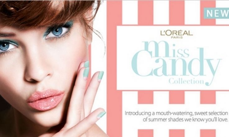 Indulge your sweet tooth with L'Oreal's Miss Candy Collection for Summer 2012!  Review, pics, swatches