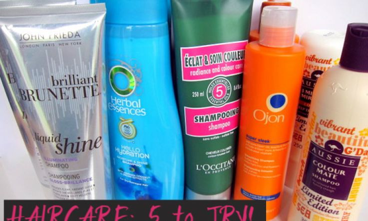Hair dry, overprocessed? 5 Shampoos and Conditioners To Try: Aussie, Ojon, John Frieda, Herbal Essences, L'Occitane