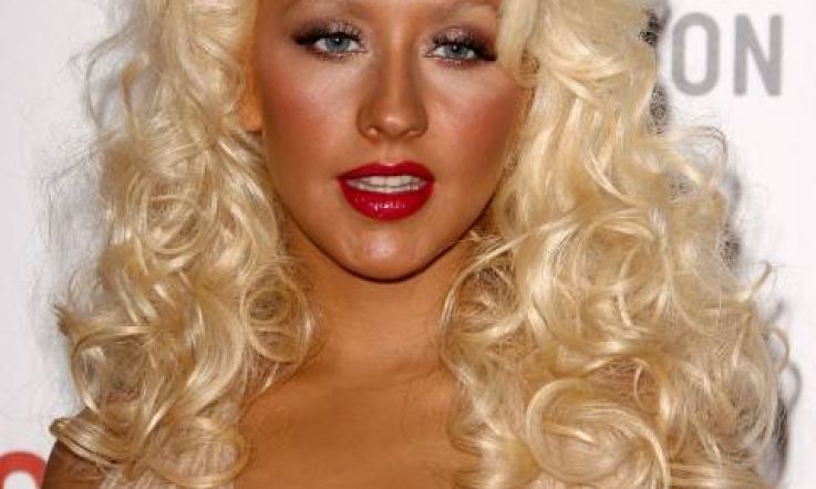 WHOAAAAA WHOAAA she's gone viral.  Christina Aguilera is happy to be a fat girl now?