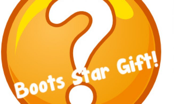 Sneaky Peek: Boots star gift tonight at one minute past midnight!