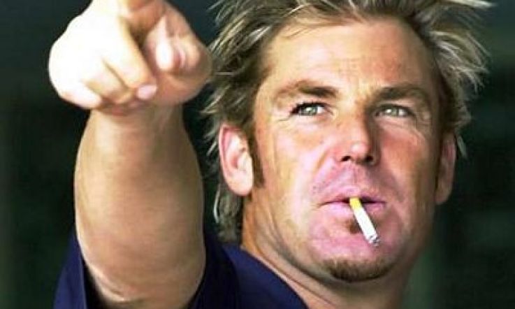Shane Warne has had no work done. Neither has Justin Theroux. Laughable suggestions.
