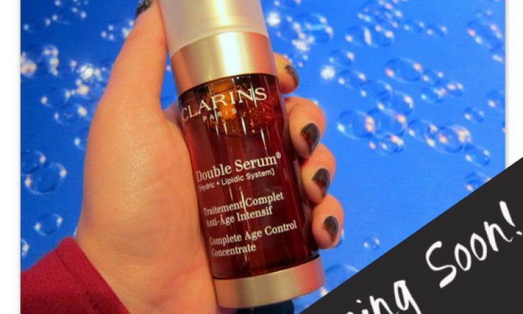 First Look! New Clarins Double Serum - The Most Exciting Thing in Skincare This Year!