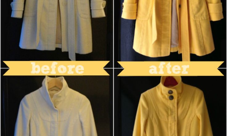 When Bad DIY Happens To Good People: The Tale Of My "New" Yellow Coat