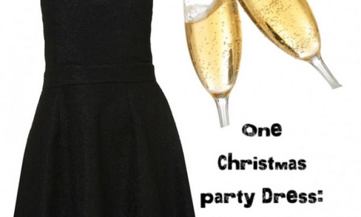 One Christmas party dress, three ways - how will you wear yours?