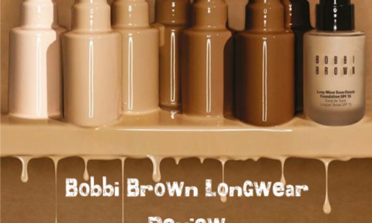 Bobbi Brown Longwear Foundation is a winner: really stays put and comes in tons of shades