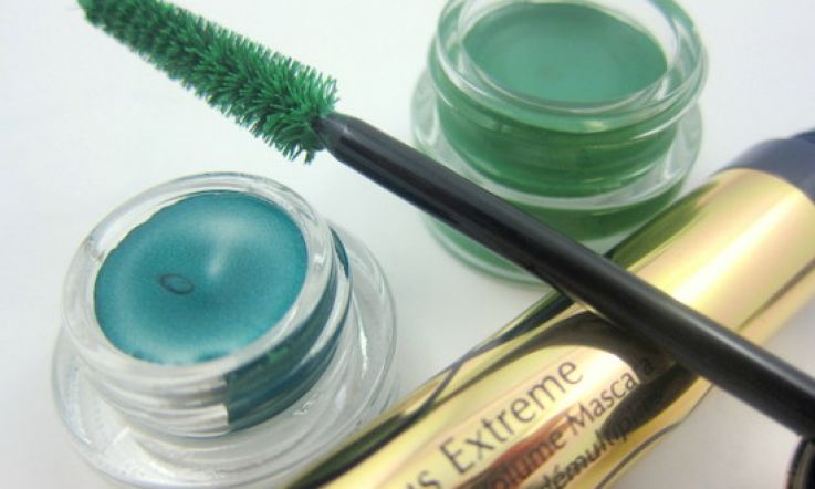 First Look! Estee Lauder Extreme Emerald Shadow Paint, Mascara, Gel Liner