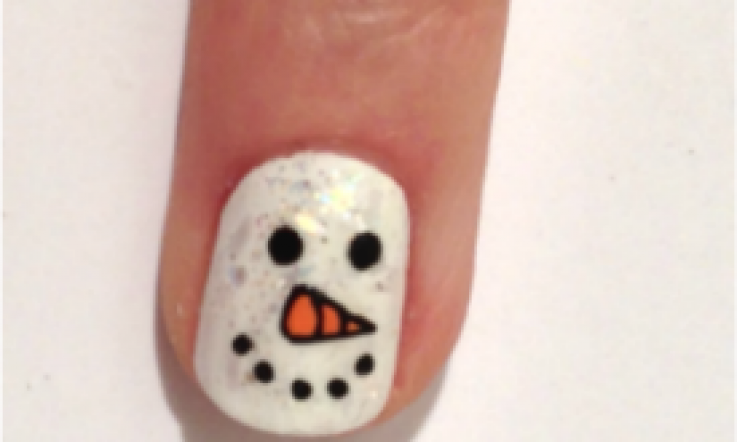 Beaut.ie How To: Snowman Nails