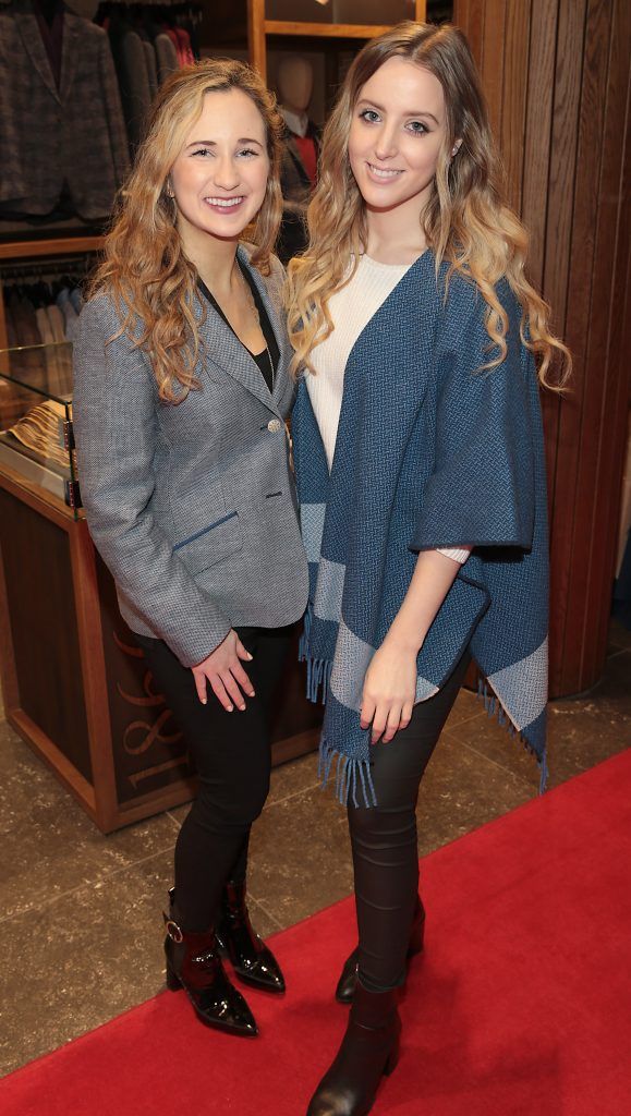Kayleigh Campbell and Susan Burke pictured at the Magee 1866 Spring Summer 2017 fashion show at Magee of South Anne Street, Dublin (Picture by Brian McEvoy).