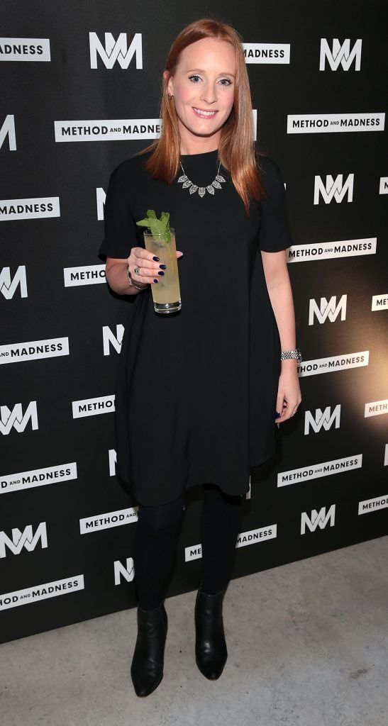 Avril Donagher at the launch of Method and Madness premium whiskey range from Irish Distillers at The Project Arts Centre, Dublin (Picture by Brian McEvoy).