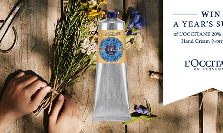 Win a year's supply of L'Occitane's best-selling Shea Butter Hand Cream