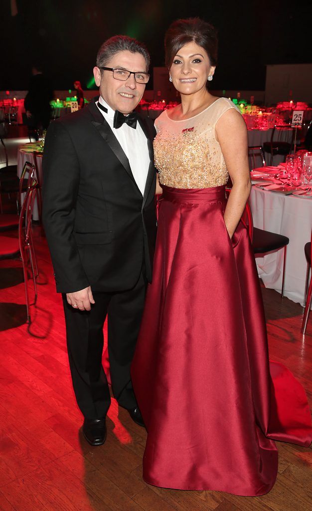 Giovanni Borza and Rita Macari at the Club Italiano Irlanda Ball 2017 at the Mansion House, Dublin (Picture by Brian McEvoy).