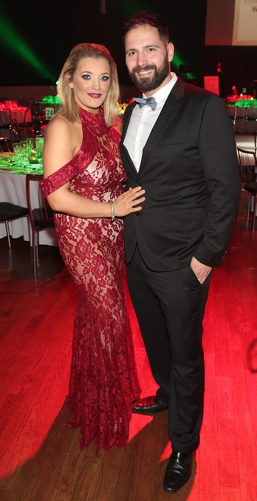 Stefania Borza and Luigi Iacobelli at the Club Italiano Irlanda Ball 2017 at the Mansion House, Dublin (Picture by Brian McEvoy).
