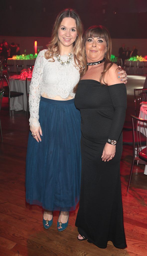 Mel Cronin and Mags McGrath at the Club Italiano Irlanda Ball 2017 at the Mansion House, Dublin (Picture by Brian McEvoy).