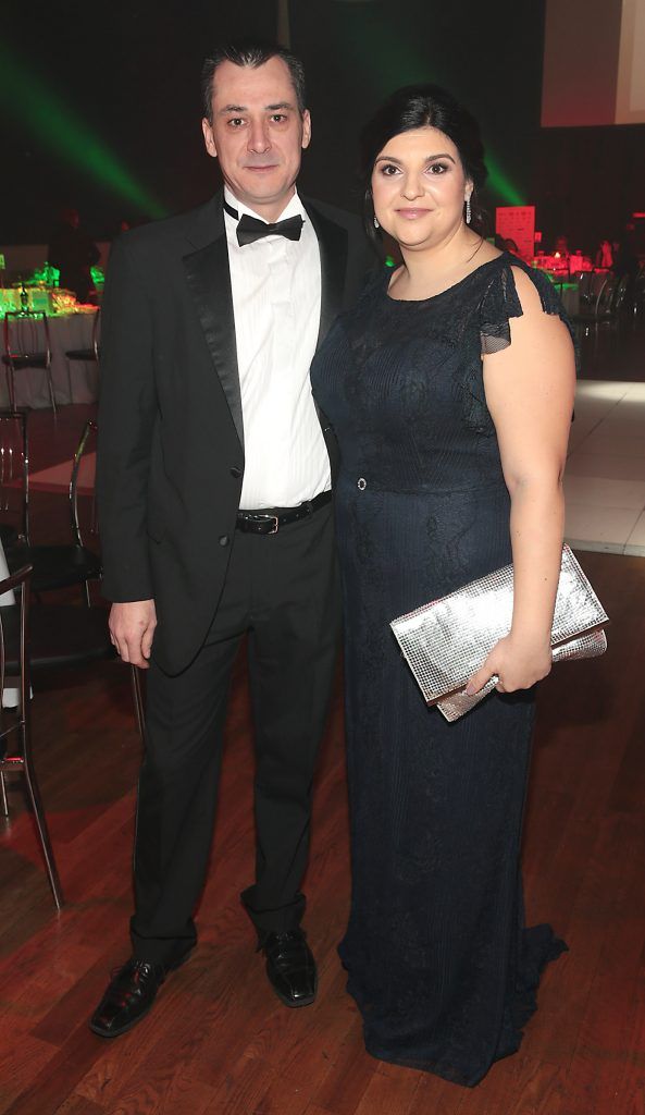 Fabrizio Fallone and Assunta Dinardi at the Club Italiano Irlanda Ball 2017 at the Mansion House, Dublin (Picture by Brian McEvoy).
