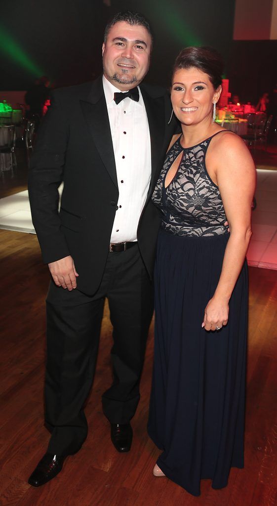 Petre Chirciu and Luciia Marsella at the Club Italiano Irlanda Ball 2017 at the Mansion House, Dublin (Picture by Brian McEvoy).